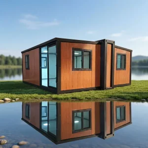 Luxury Villa Ready Made Living 2 3 4 Bedroom Mobile Home Prefabricated 20ft 30ft 40ft Expandable Container House with Toilet