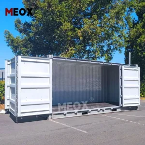 MEOX 20 40FT Customized Certificated One Side Door Open Side Shipping Container Storage Container ISO9001