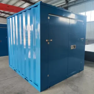 MINI 8′ 10′ 12′ Demountable Flat Pack Prefab Container Storage Self Storage Assemble Foldable Mobile Container Portable Storage