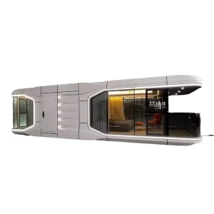 Mantianstar Ssxc Steelmark Floating Spaceship Capsule House Container Houses 100ft Furnished Prefab Homes Modern