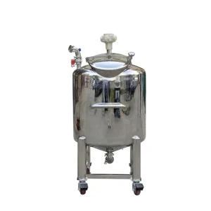 Manufacture Made Vertical SUS316L Stainless Steel Chemical Tank Corrosion Proof Holding Vessel for Factory