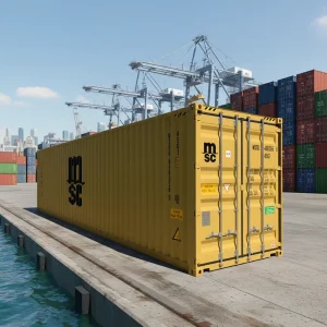 Manufacturer Custom Color ISO Standard 40ft Empty Sea Shipping Dry Container