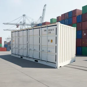 Manufacturer Custom New 20ft Open Side Door Shipping Container