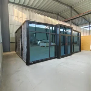 Manufacturer Expandable Custom Collapsible 3 4 Bedroom Folding Modular Prefab Container Warehouse Shop