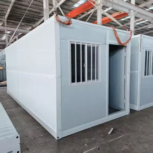 Manufacturer Price Modern Design Steel Prefab 20ft Foldable Container House with Fast Assembly for Office Building and Villa Use