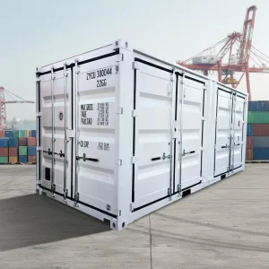 Manufacturer Provide Big Capacity Storage 20ft High Cube Side Open Shipping Container