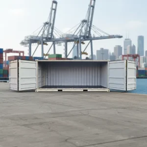 Manufacturer Provide Marine Transport Storage Steel Cargo Box 20ft Side Open Door Shipping Container