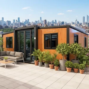 Manufacturer Supply Steel Structure Prefabricated Movable Prefab Portable Container House 20Ft Expandable Modular Small Homes