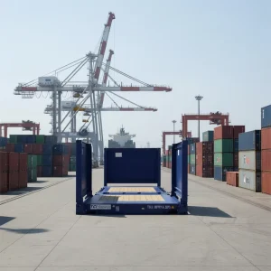 Manufacturer Well Made Efficient Loading Strength 20ft Prefab Shipping Flat Pack Container