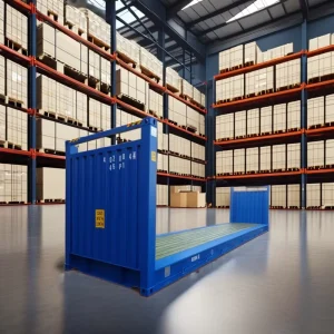 Manufacturers Heavy Duty Collapsible 40ft Customized Capacity Flat Rack Shipping Containers for Sale