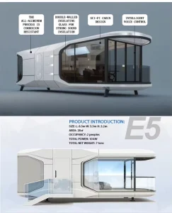 Manufacturing Foldable Houses Modern Modular Prefabricated Container Homes and Garden Houses for Family Living