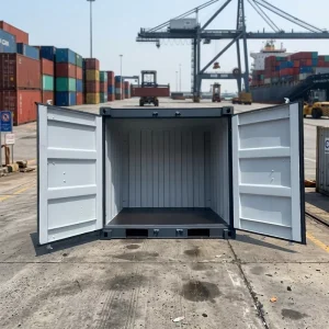 Mini Cargo Storage Shipping Container 6ft Mobile Storage Heavy Gauge Steel Watertight Container