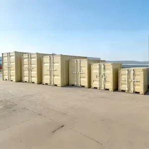 Mini Storage Containers 5ft 10ft Small Cubic Contemporary Design Steel Nestable Shipping Containers for Warehouse Use