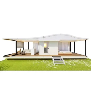 Minimalist Steel Structure Custom Design Eco Friendly Tiny House Capsule