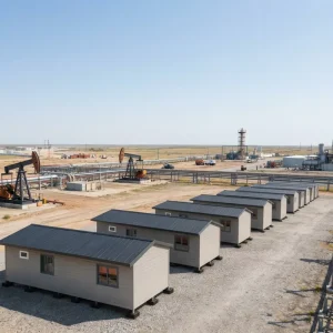 Mining Camp Housing Prefab Labor Accommodation Remote Site Living Quarters Oil Field Camp Building