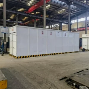 Mobile Carbon Steel Fuel Tank Station with Fuel Transfer Pump Portable Diesel Storage Solution for Industrial Projects 220V 380V