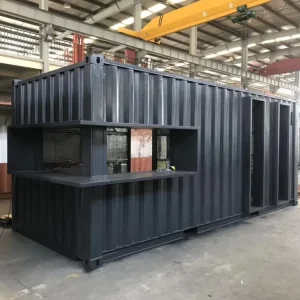 Mobile Cargo Container Coffee Bar 20ft Shipping Shop Luxury With Factory Price