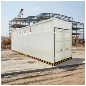 Mobile Container Fuel Tank Station With Fuel Pump Meter for Fleet Fueling and Fuel Supply Projects