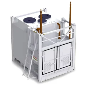 Mobile Container Station With Capacity Of 10000 L By 2 X 5000L