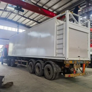 Mobile Diesel Fuel Station Self Bunded Tank With Fuel Transfer Pump for Construction Equipment Fueling