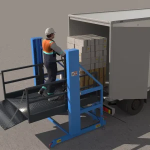 Mobile Dock Platform 2T 3T Lift Tables Container Loading Portable Loading Platform