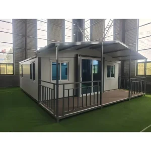 Mobile Home 40Ft Expandable Prefabricated Container Tiny Home with 4 Bedroom Kitchen and Living