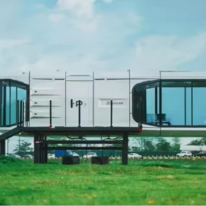 Mobile Home Supply Friendly Waterproof Double Wide Prefabricated House Capsule House Vacation Space