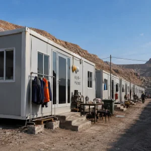 Mobile House Modern Breathable Rectangle Fiat-pack Container House Homestay Office Construction Site Dormitory
