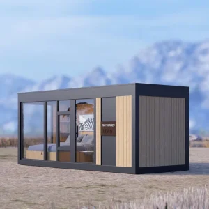 Mobile Luxury Prefabricated Modular 20ft 30ft 40ft Resort Capsule Shipping Hotel Room Container Apartment