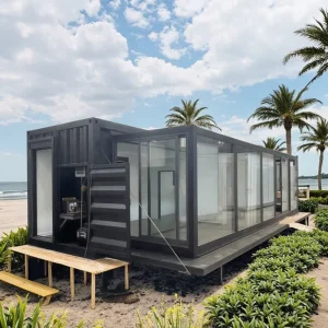 Mobile Office Portable Shipping Container Office 40ft Container House