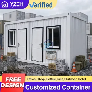 Mobile Portable 20ft 40ft Modular Prefab Steel Shipping Container Apartment Store Kitchen Restaurant Supermarket Cafe