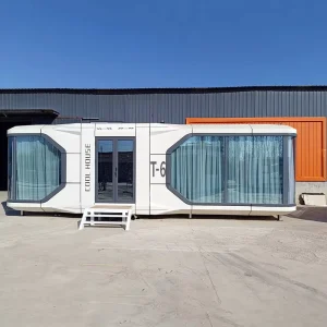 Mobile Prefab Capsule Cabin Pod Houses Ready Made House Mobile Home Space Capsule Container House