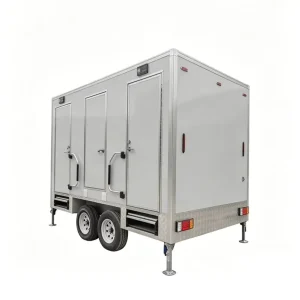 Mobile Prefab Modular Container Toilet Waterproof Portable Steel Public Bathroom for School Park Use