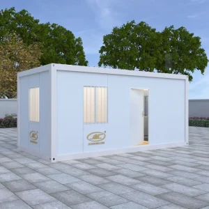 Mobile Prefabricated Summer House Insulated Prefab Modular Flat Pack Container Home for Colombia American Texas