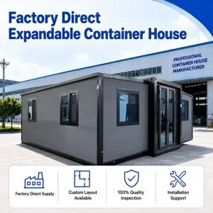 Modern 20 40 Ft Prefabricated Expandable Container House Eco Friendly Tiny House Fast Installation Modular Home for Farm Stay