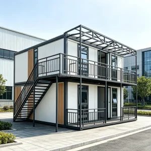 Modern 20FT/30FT/40FT Luxury Prefabricated Steel Container House Expandable with Bathroom and Kitchen for Villa