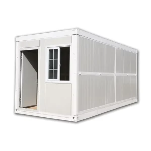 Modern 20ft Prefab Foldable Container House Waterproof Modular Portable Cabin for Temporary Office Shop