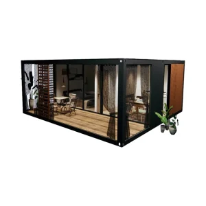 Modern 40ft Expandable Steel Container House 20ft Modified Shipping for Home Office 3 Bedrooms Waterproof for Outdoor Use
