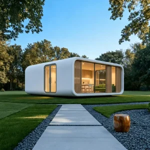 Modern Apple Cabin Modular House Cabin Container House Capsule Villa for Outdoor Mini Apple Cabin Office Prefab Foldable House