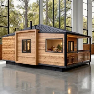 Modern Breathable 20ft 40ft Expandable Container House Prefabricated Villa Remote Access