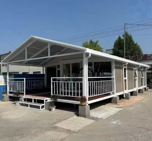 Modern Container House for Art Studio with Large Space