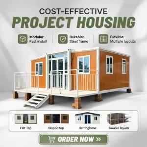 Modern Contemporary 20ft Modular Dwelling with Invisible Screw Aesthetic for High End Backyard Rental and Guest House Assets