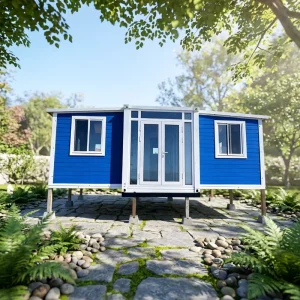 Modern Contemporary Prefab Container House Modular Expandable Villa Home Galvanized Steel for Residential Office Eco friendly