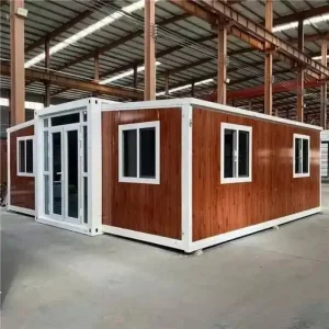 Modern Design Dual Wing Expandable Container House Prefab Mobile Home for Living Apartment & Hotel Use