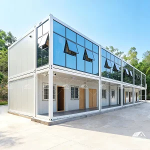Modern Design Easy Assembly Prefab Container House Detachable Tiny Home Flat Pack Container House