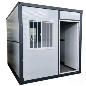 Modern Design Expandable Steel Frame Prefabricated House for Garden Guest Studio and Modular Residential Living Space Pods