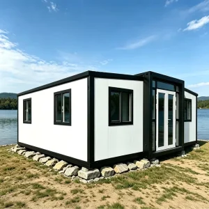 Modern Design Foldable Expandable Container House for Vacation Villa Resort Luxury Hotel Use