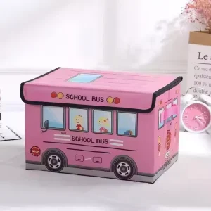 Modern Design Leather Storage Box for Kids Multifunctional Folding Fabric Organizer to Store Toys Clothes Tools Other Items