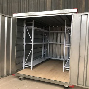 Modern Design Light Weight Prefab Container House Movable Steel Structure Building Warehouse at Factory Price