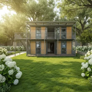 Modern Design Luxury Prefabricated Expandable Container House Prefab Tiny Home Multi Room Kitchen Bath for Sale